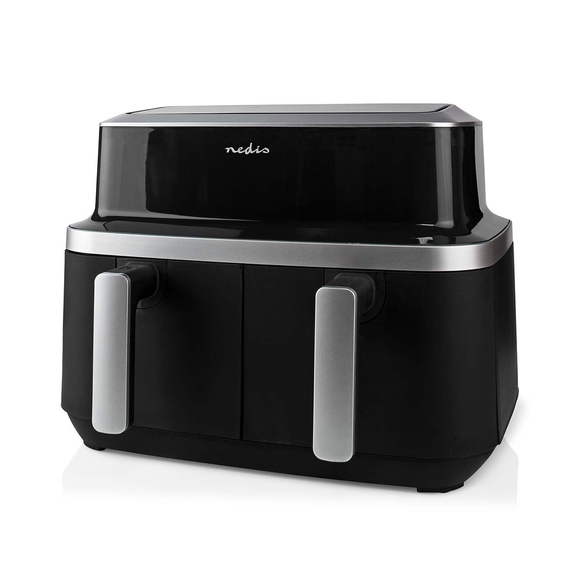 Cookworks Friggitrice Ad Aria Doppia 9L &ndash; 2600W, Nero, Come Nuova (KDF-5577DTW)