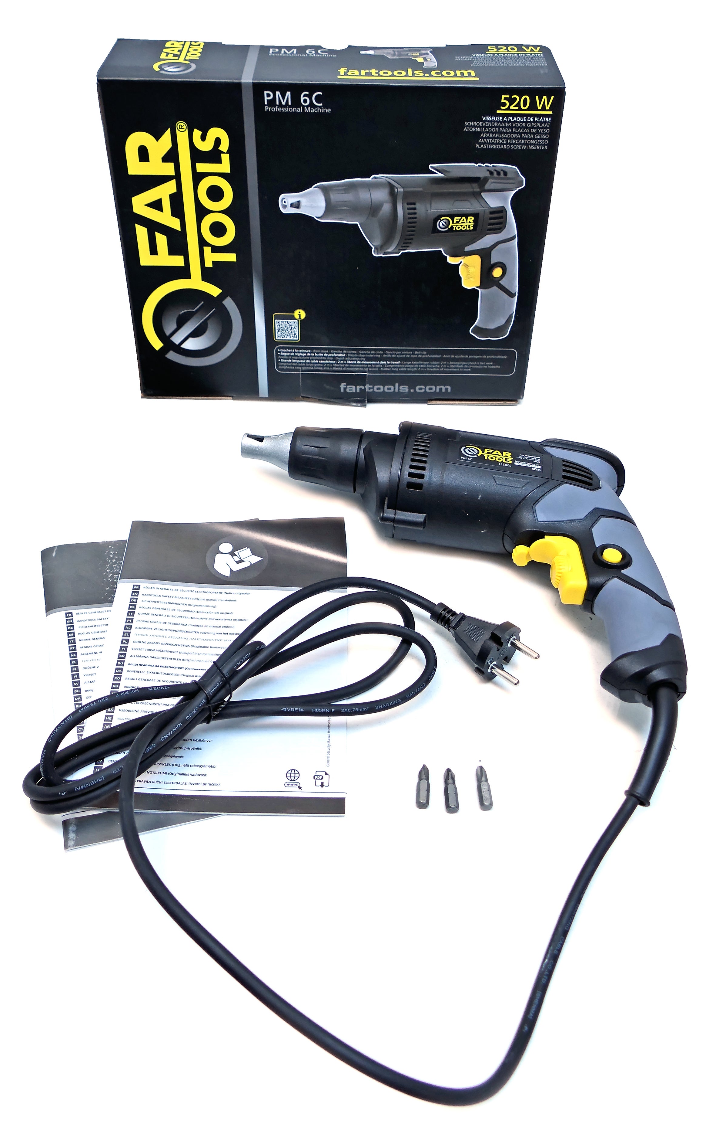 Visseuse à plaque de plâtre 620W - 5