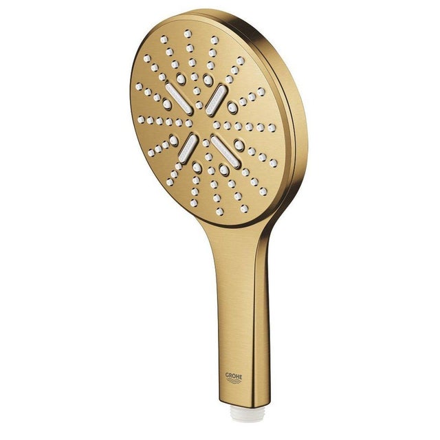GROHE Essence New robinet de bain/douche avec ensemble de douchette 3 jets et flexible de douche brushed cool sunrise - 4