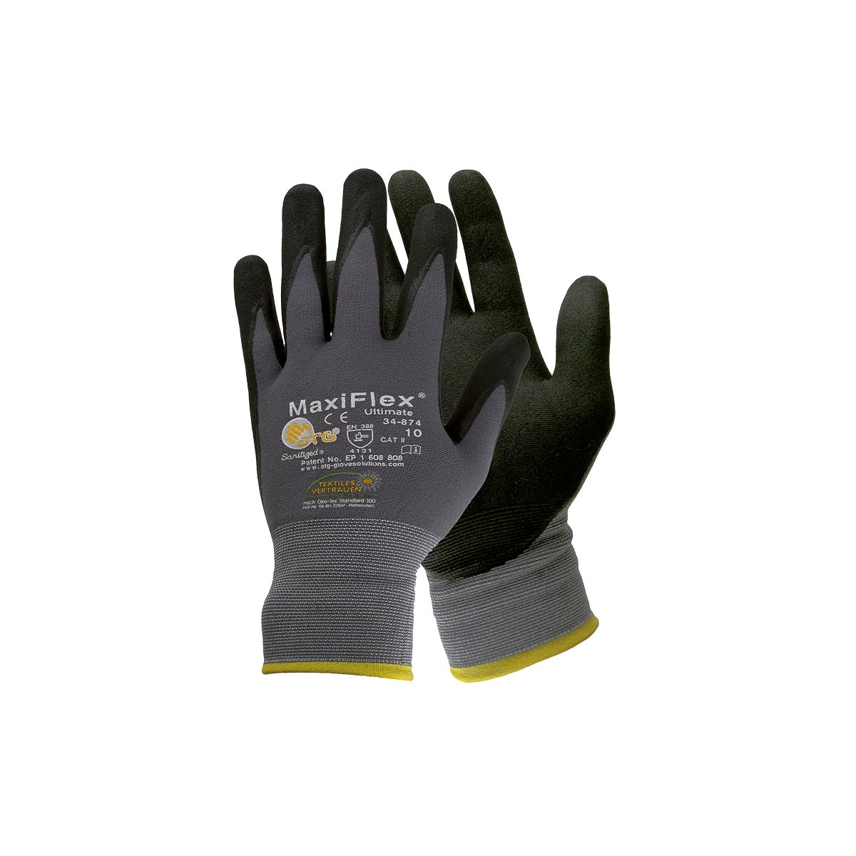 Gants De Travail MaxiFlex Ultimate - Nitrile, Tailles 5 à 12 - Pour Montage, Atelier, Bricolage