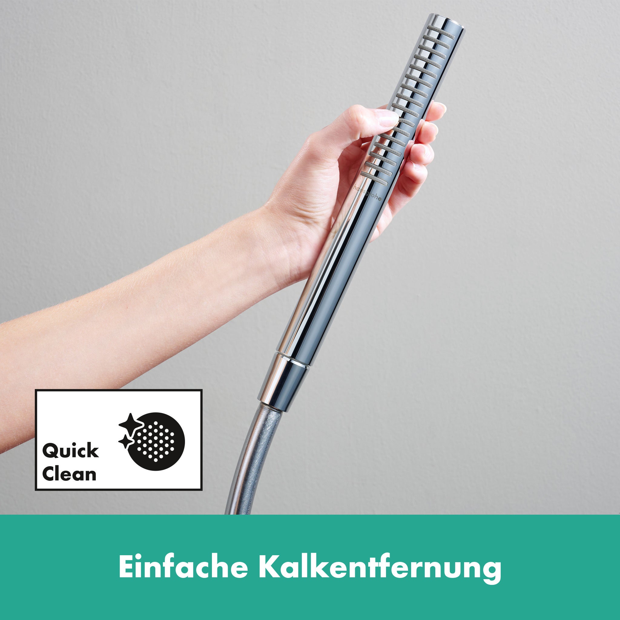 Pommeau de douche HANSGROHE Pulsify S 100 EcoSmart chromé - 9