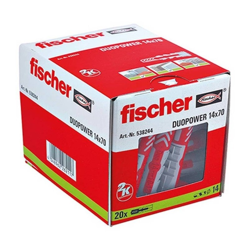 Cheville tous matériaux duopower 14x70 fischer - 6
