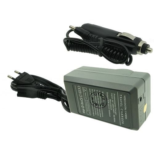 Otech Chargeur Secteur Pour Caméscope CANON LEGRIA FS21 - Noir