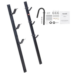 Falezern Lot De 2 Crochets Muraux Pour Débroussailleuse - Support Universel Robuste 23 Kg, Antidérapant Antirouille, Idéal Coupe-Bordures Et Outils Jardin