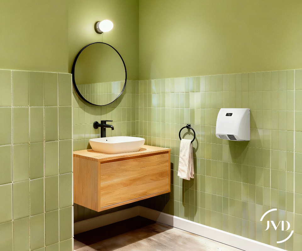 JVD - Sèche-Mains Zephyr blanc - Matériel professionnel - 4