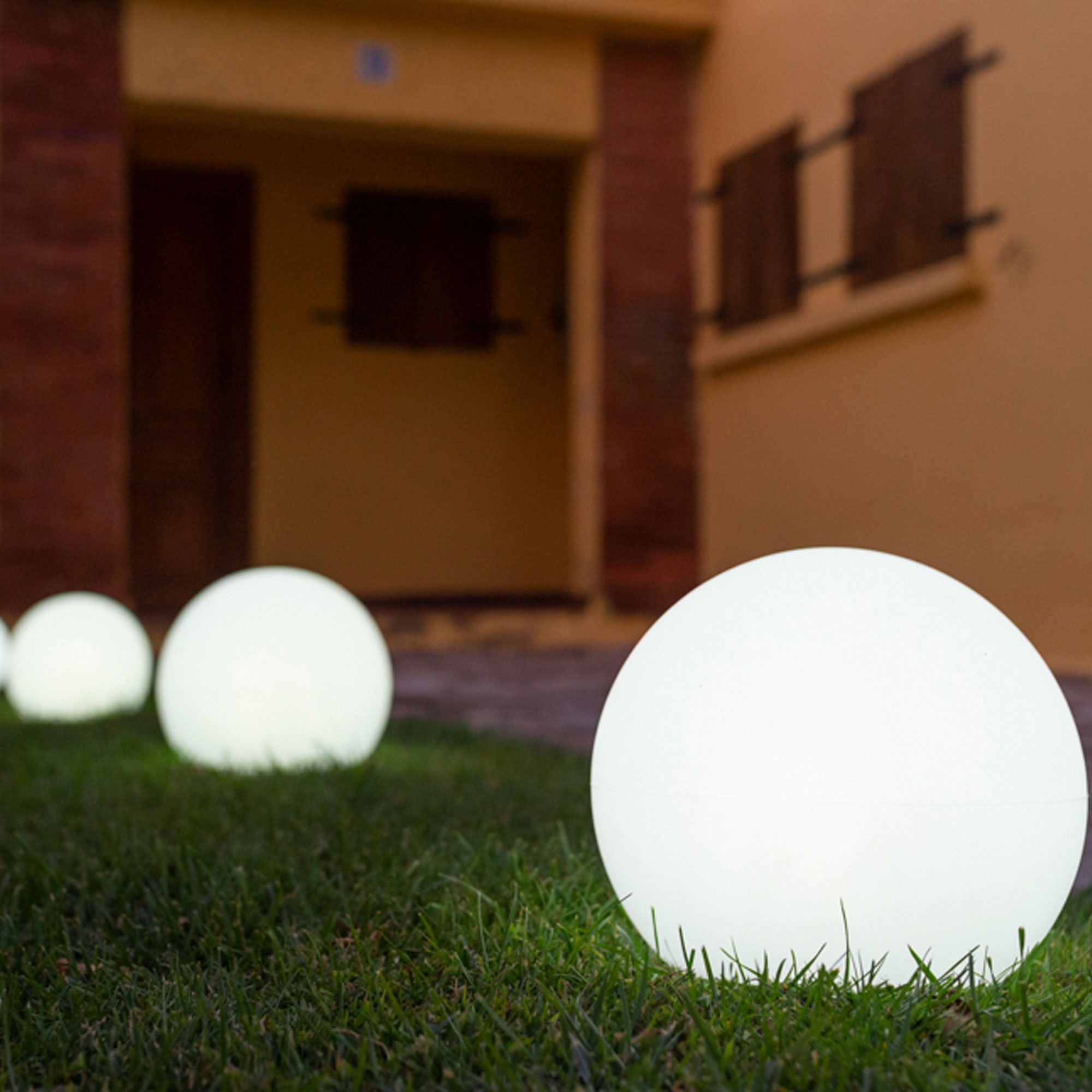 Bola com luz 'Lua' Ø30x27cm - 4