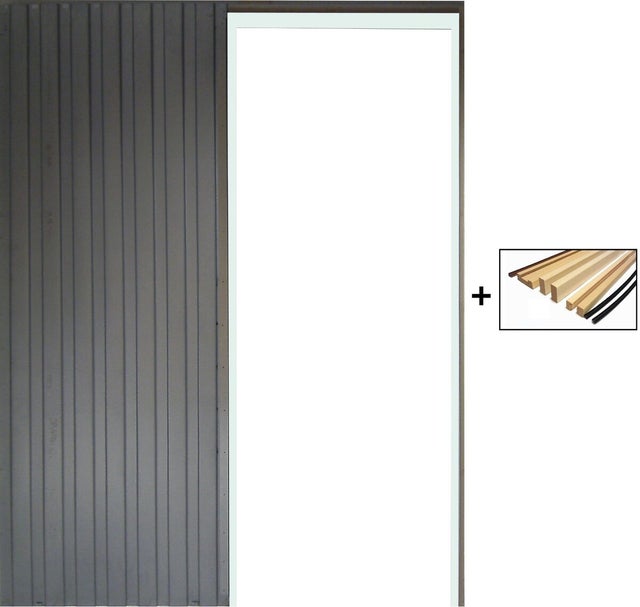 Systeme A Galandage + Kit De Finitions Pour Porte En 93 Gd Menuiseries