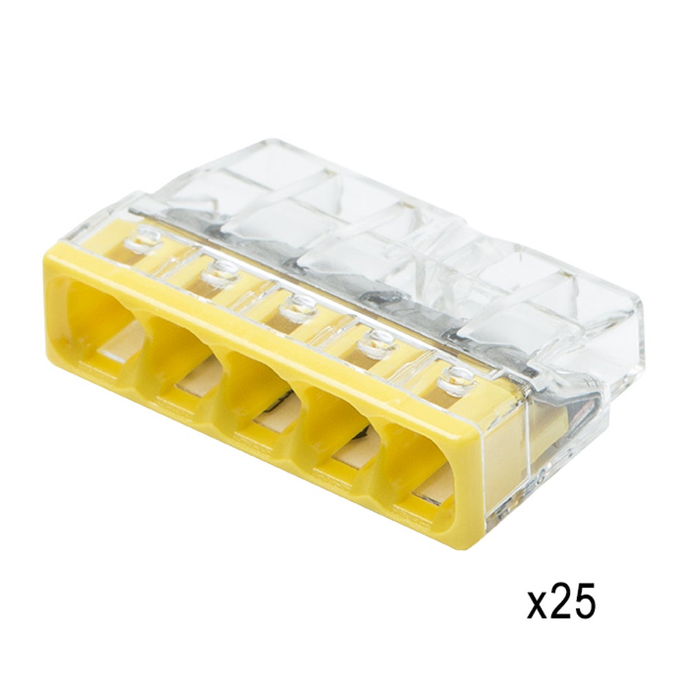 <p>WAGO - Pot de 100 mini bornes de connexion automatique 2, 3, 5 et 8 entrées S2273</p> - 5