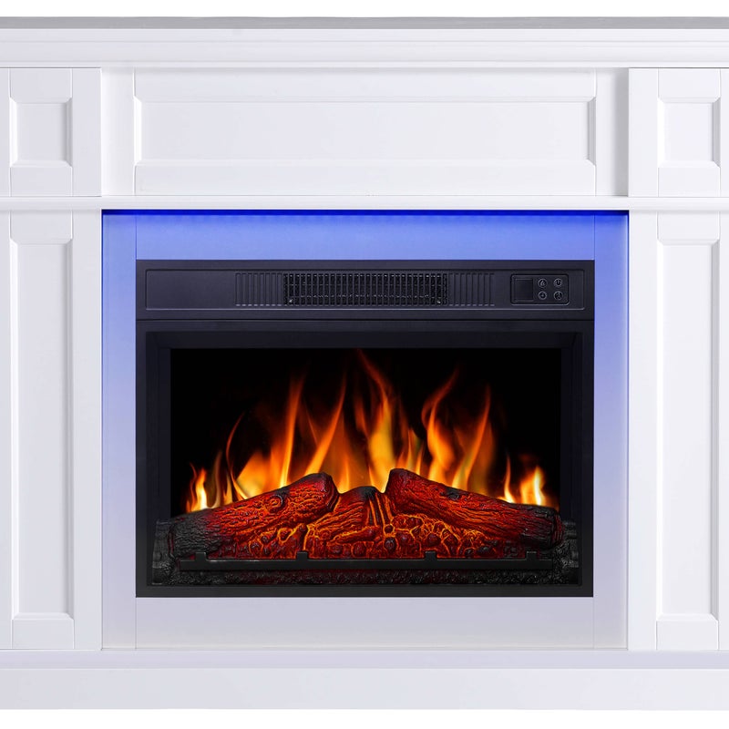 Zdjęcia - Kominek elektryczny ArtiFlame Linz AF23S biały z podświetleniem LED