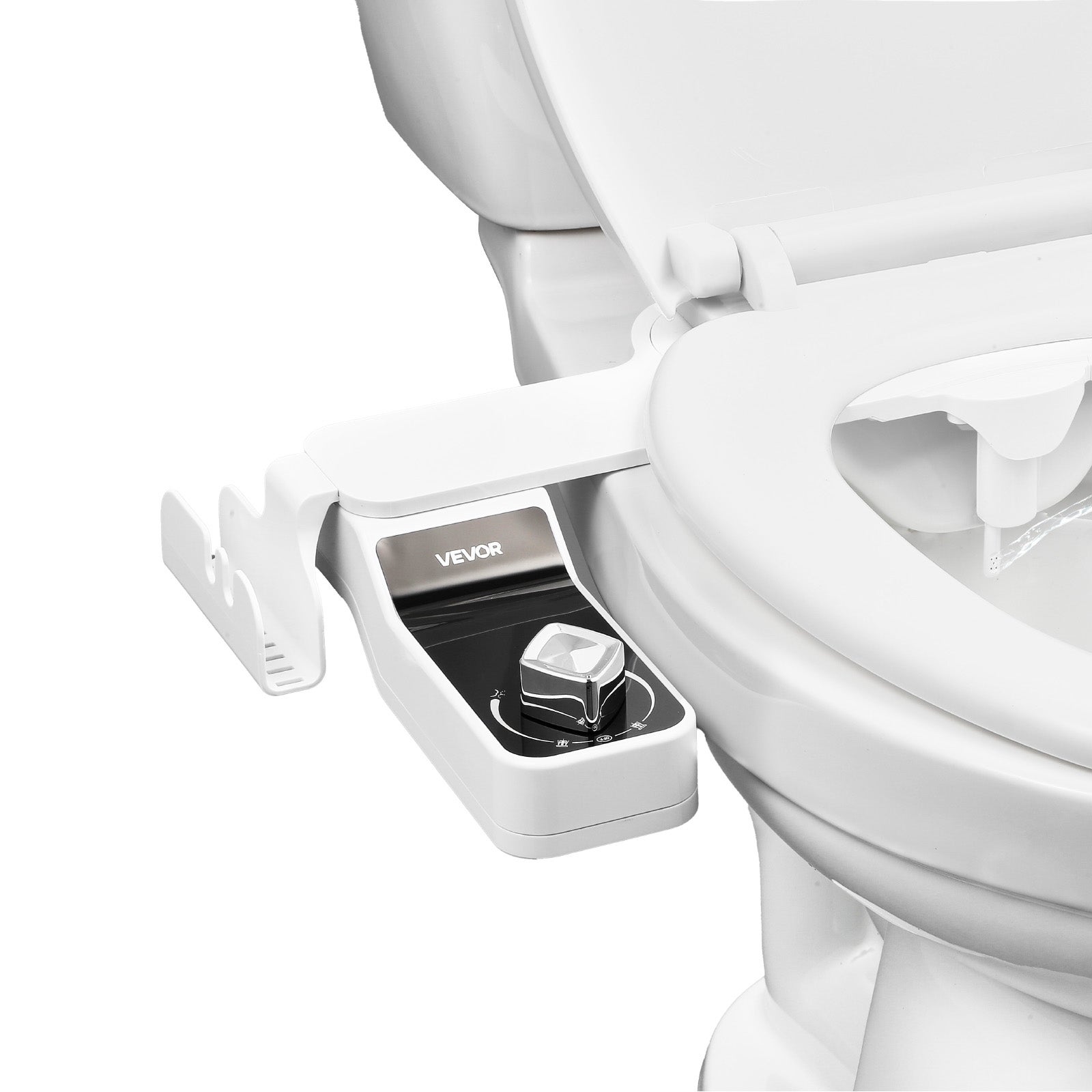 Bidet ręczny bezprądowy VEVOR, ultracienki 7 mm, regulacja ciśnienia, podwójne dysze
