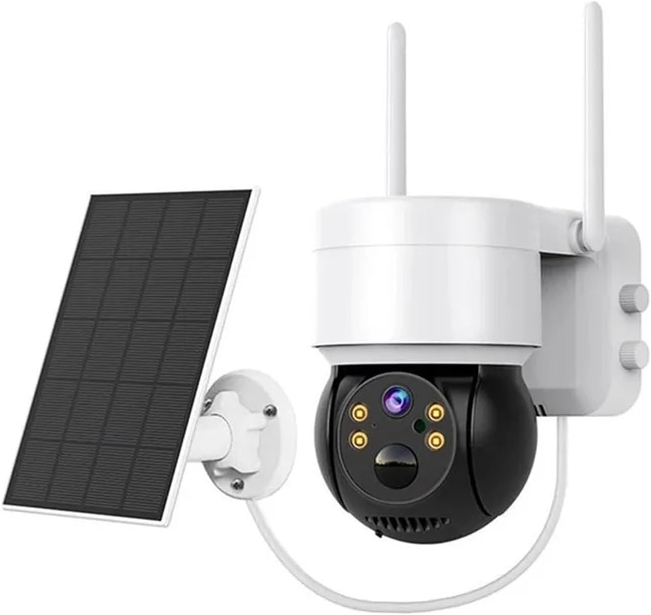 Kamera bezpieczeństwa zasilana energią słoneczną z czujnikiem ruchu PIR i panelem słonecznym, wodoodporna IP66 (2 MP + 32 GB)