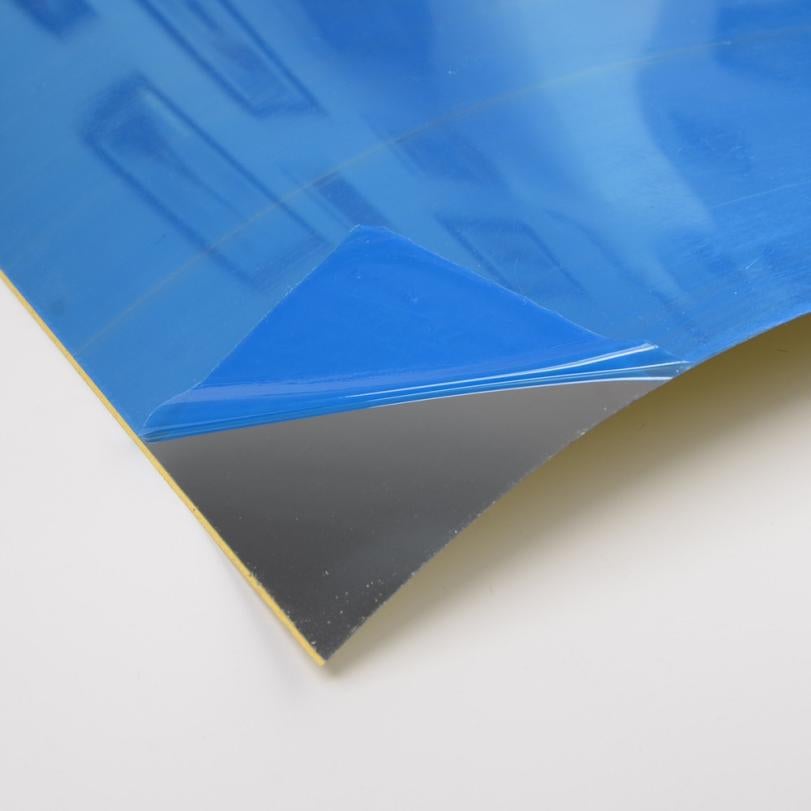 Miroir auto-adhésif facile à enlever, feuille de miroir en résine PET résistante aux chocs, miroir de sécurité mural pour décoration intérieure - 3