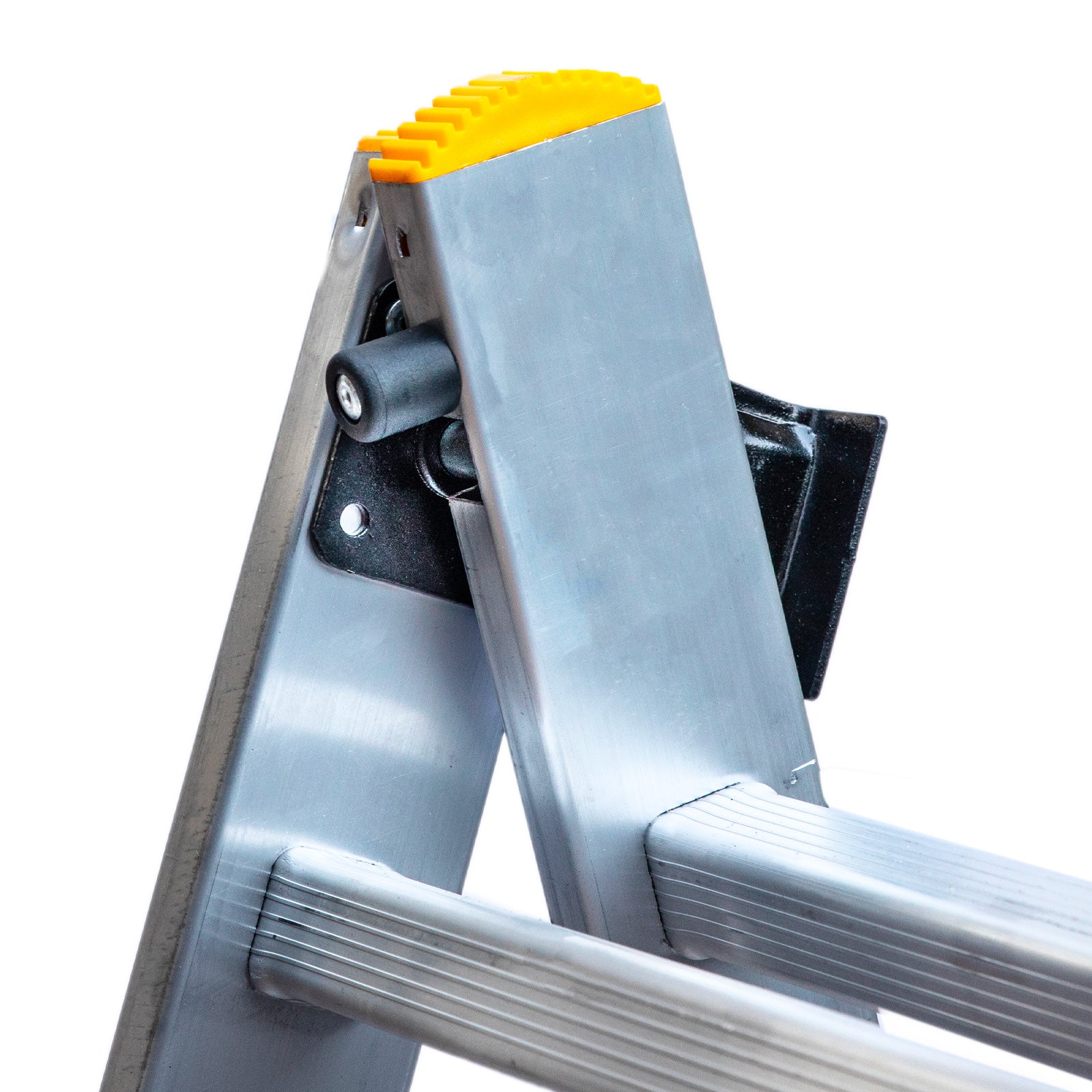 HOSTRÖM Echelle transformable 3 plans StablePro 3x11 marches aluminium extensible coulissante, 6 positions, hauteur travail max 6,31m, garantie 5 ans - 6