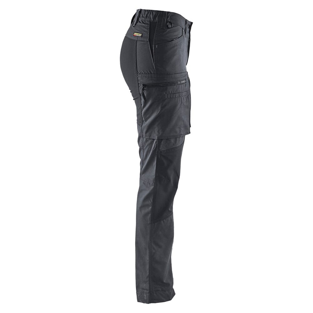 Pantalon de travail services stretch femme Blaklader polycoton Gris Foncé / Noir 46 - 3