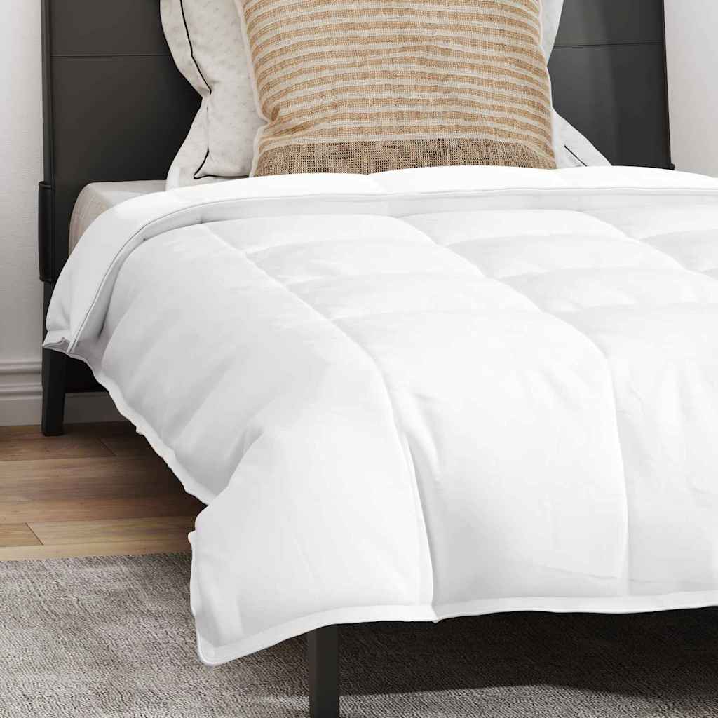 Couette avec oreiller 2 pcs | Duvet Blanc 135 x 220 cm Bas - 5