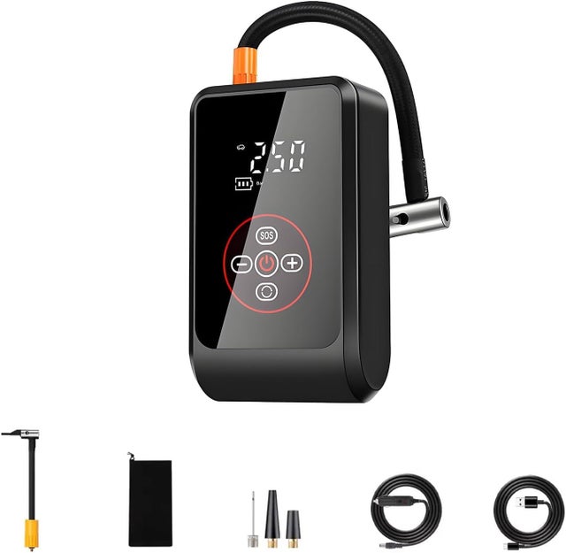 Pompe De Gonfleur Électrique Pompe À Ballon Avec Buse À Double Buse