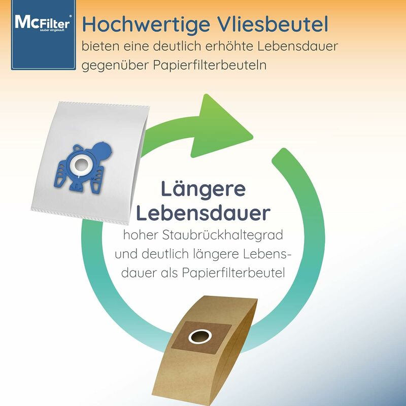 Sac Aspirateur pour Miele GN, Sac Aspirateur Miele , Hyclean 3D Efficiency Miele (10 Sacs ) 56Vingt - 2