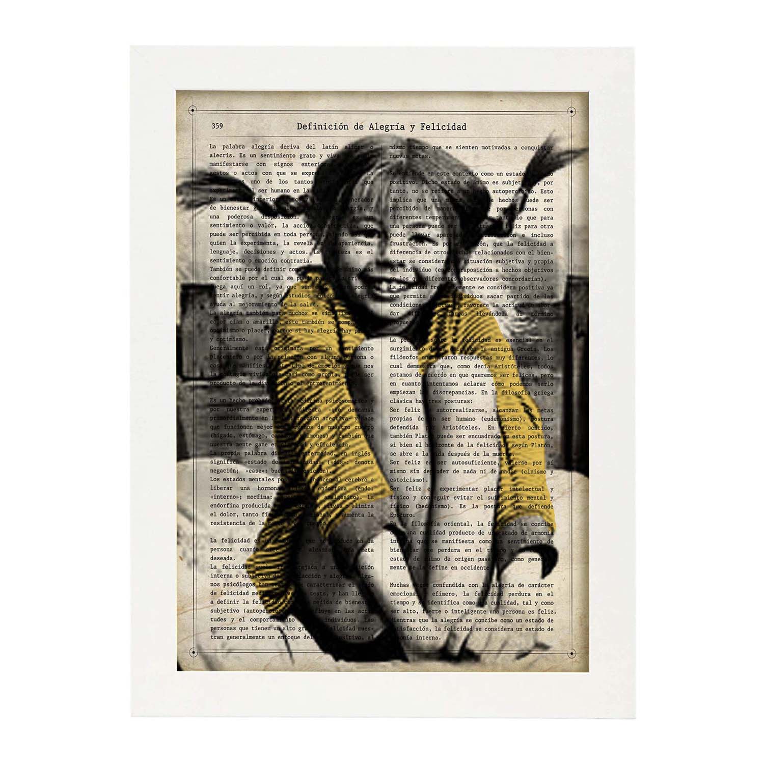 Ancien Poster Noir Et Blanc 'Soulage Les Tensions' Années 70 - Format 23x35 Pouces, Occasion