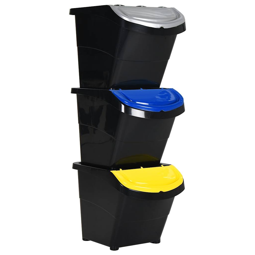 Scatola in tessuto contenitori 6 pezzi organizer da bagno per, contenitori organ