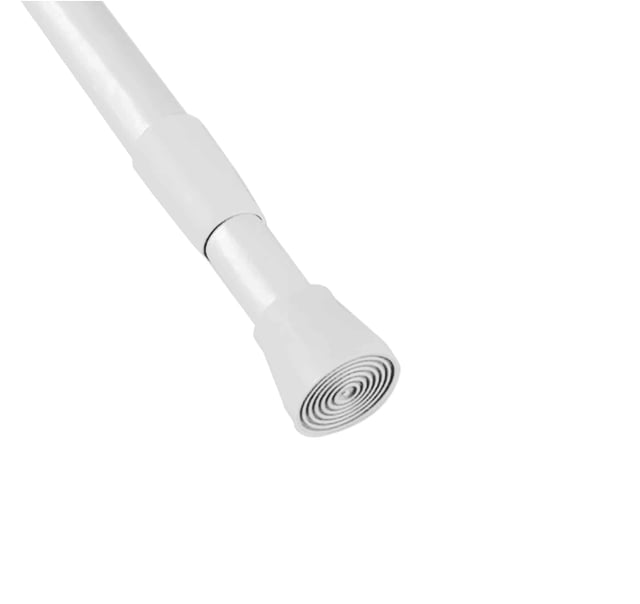 Barre de rideau extensible pour salle de bain 110X200cm