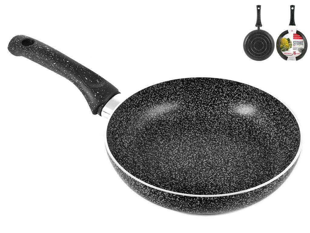 Tegame In Granito Hard Stone Da 24 Cm – Antiaderente E Fornito