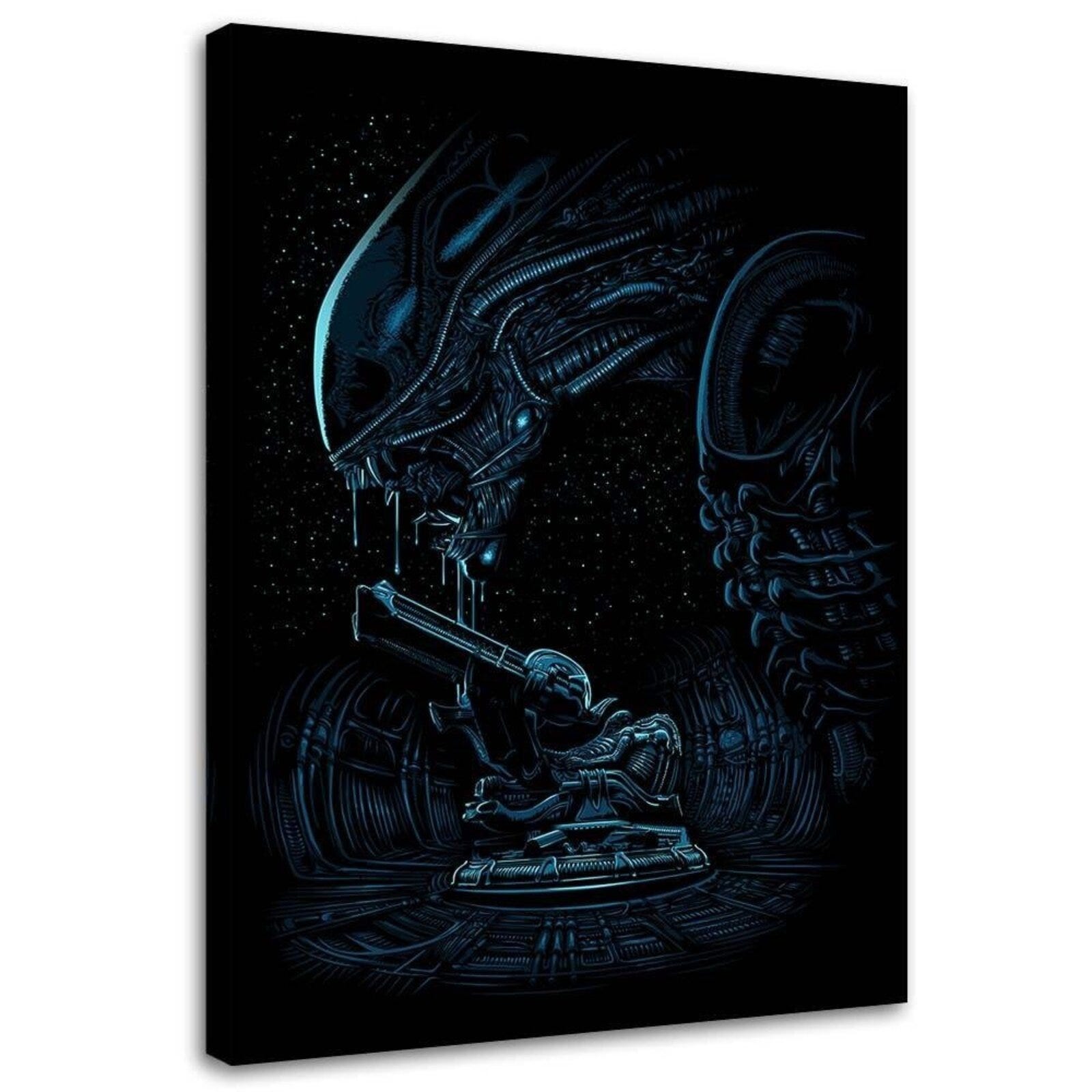 Tableau Prometheus Alien - 40 x 60 cm | Leroy Merlin