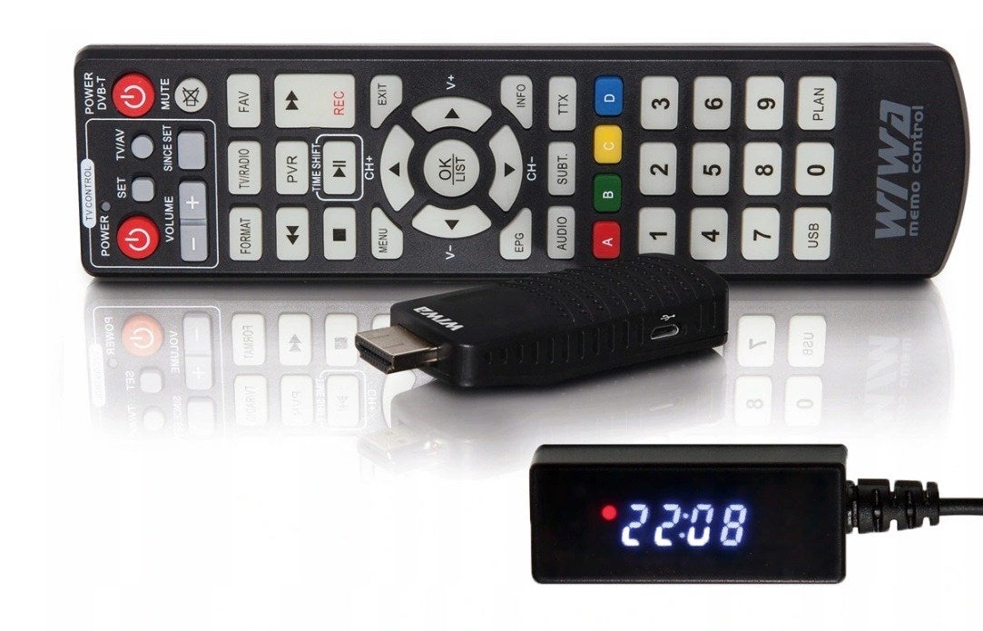 Ajust A Wings Sintonizador Led Dvb-T/T2 Wiwa H.265 Mini Negro , Leroy Merlin