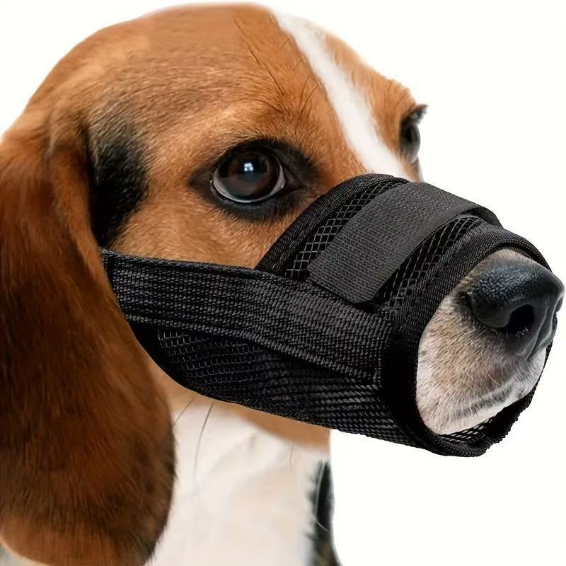 Muselière noire pour chien taille XXL (28-34 cm de circonférence) - 1