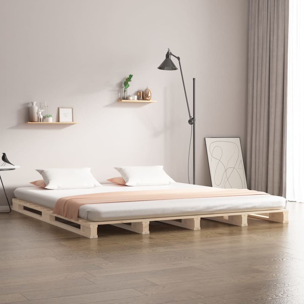 Bancale Letto Con Pallet Letti Matrimoniali Camere Con Bancali