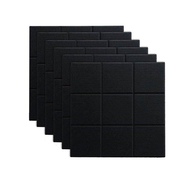 12 Akustycznych Poliestrowych Paneli Ściennych 30cm x 30cm - Możliwość dostosowania wzoru - Płyta Filcowa - Biuro, Kuchnia - Łatwa Instalacja