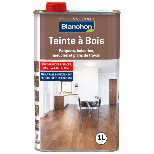 Teinte à bois NF Blanc