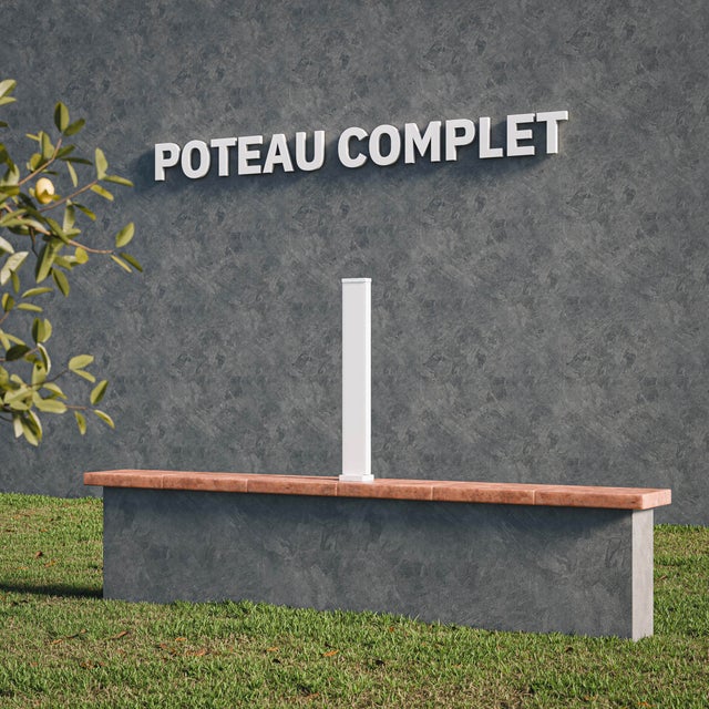 Poteau Complet SLIM 72 cm