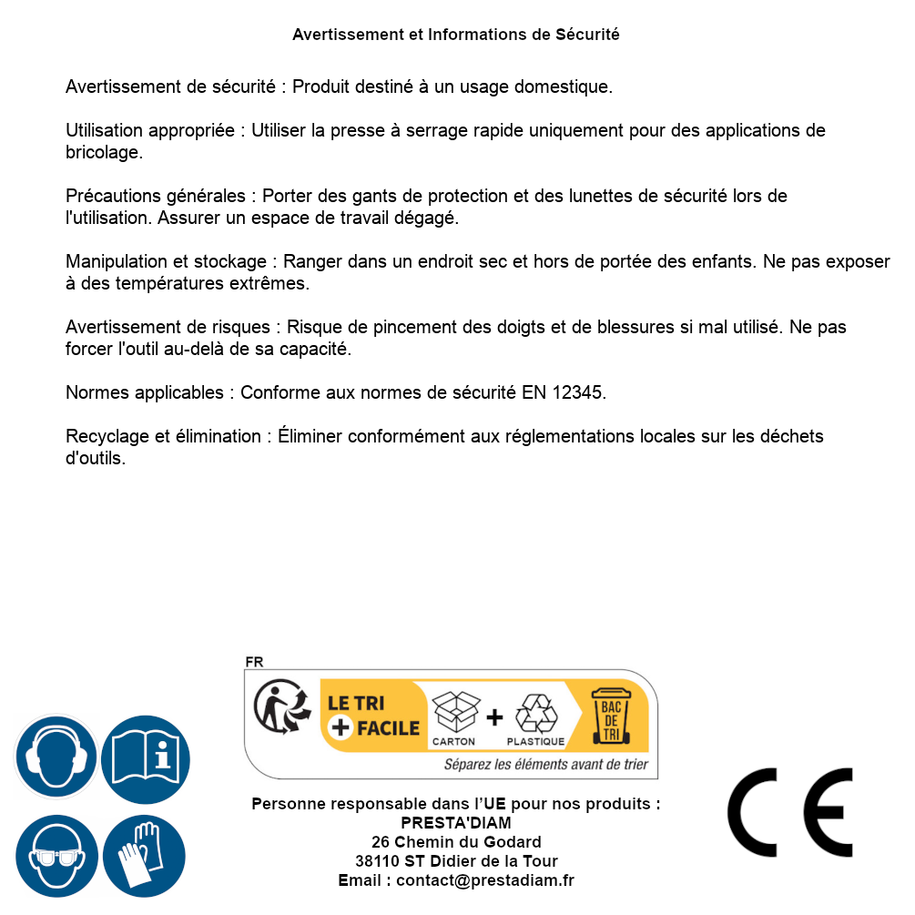 MORSETTO DI FISSAGGIO Azione Rapida WF-202 Alluminio - LCC - Foto 6