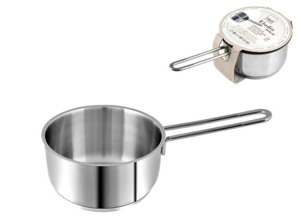 Casseruola Mezzo Fondo Manico Inox - 3