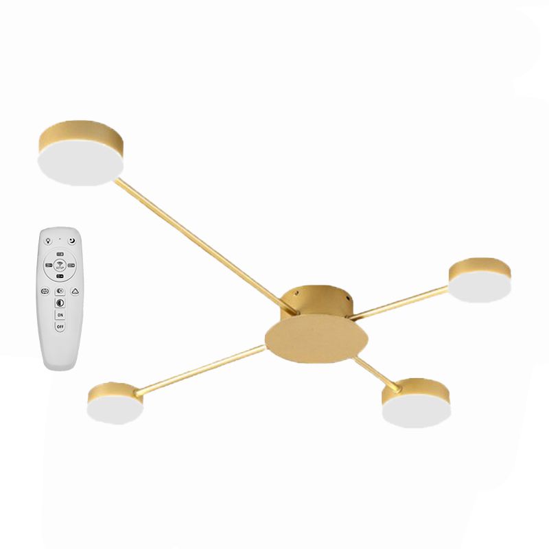 Lampa Sufitowa Led Toolight Led App520-4C Złoty
