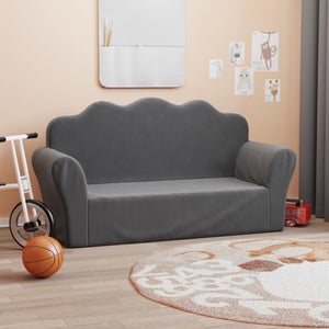 Divano Letto Per Bambini 2-in-1 Trasformabile - Si Piega In Poltrona, Con Cuscino A Stella, Rosa Griglia Diamantata