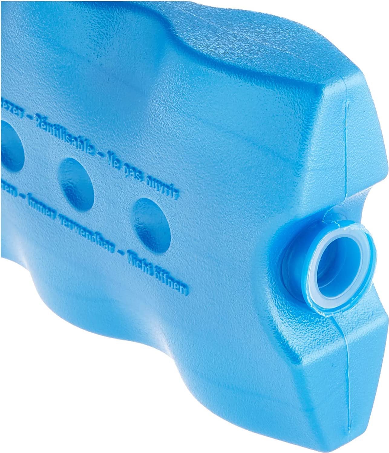 Mattonella Ghiaccio Space Ice | Per Frigo E Contenitori | 400 Ml | Giallo | Made In Italy | Gel Atossico - Foto 3