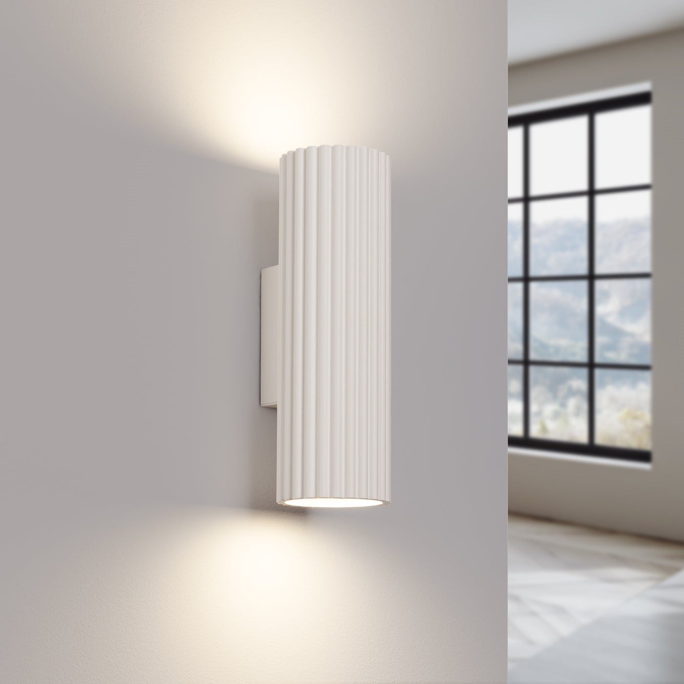 Kinkiet GLOOW 20 beżowy LED 3000K - 6.5x8.5x20cm Sollux