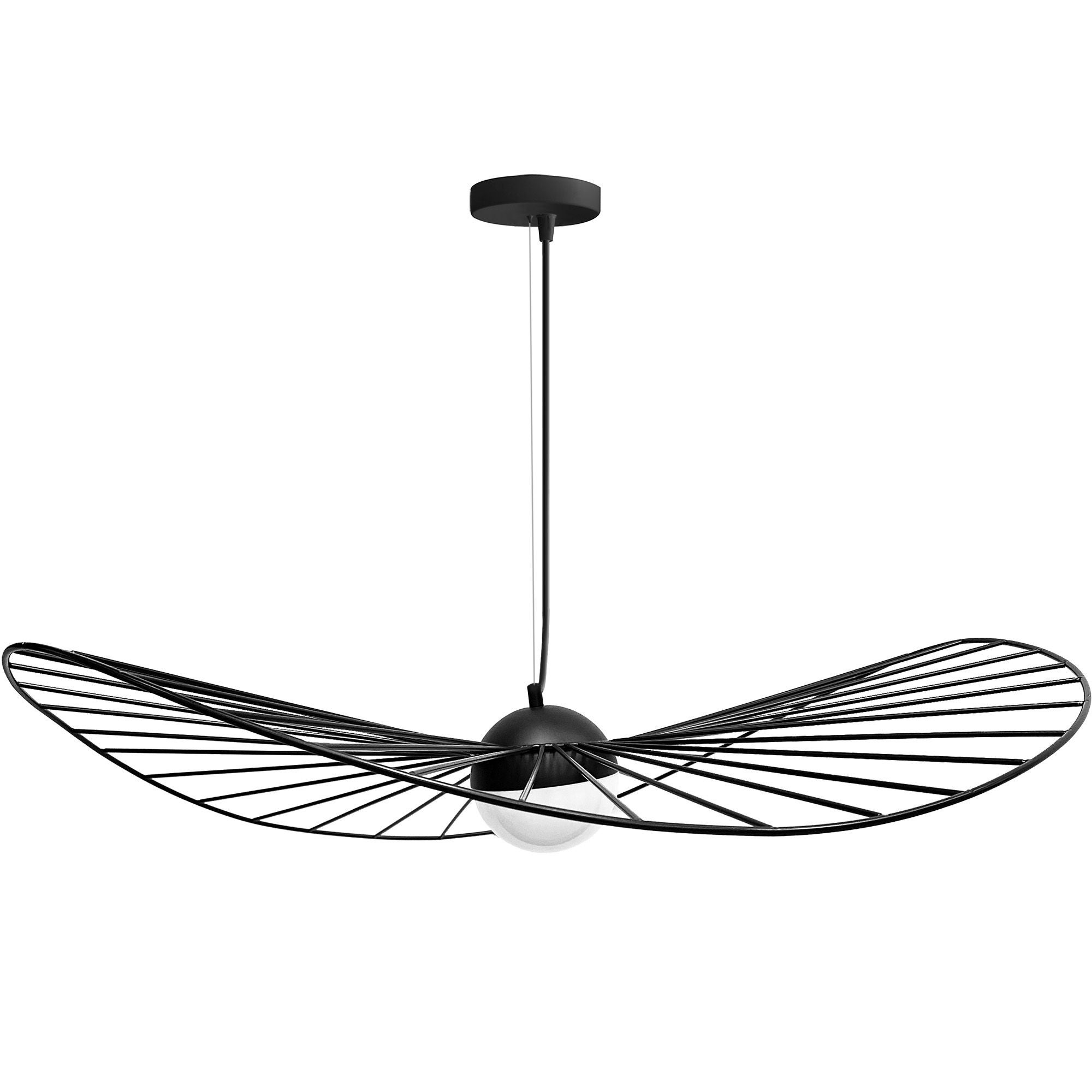 Lampa Sufitowa Wisząca Led Toolight Led App652-1Cp Czarny 80Cm