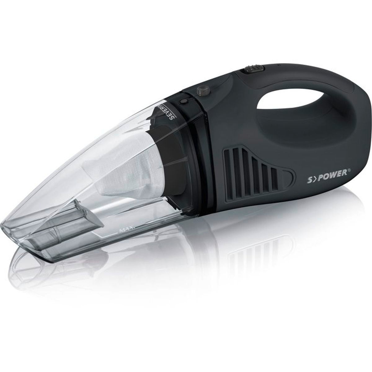 Severin , Aspiradora De Mano A Batería 3 En 1 Sólidos Y Líquidos S' Power® Home & Car Li 20 Hv 7963 Negro , Leroy Merlin