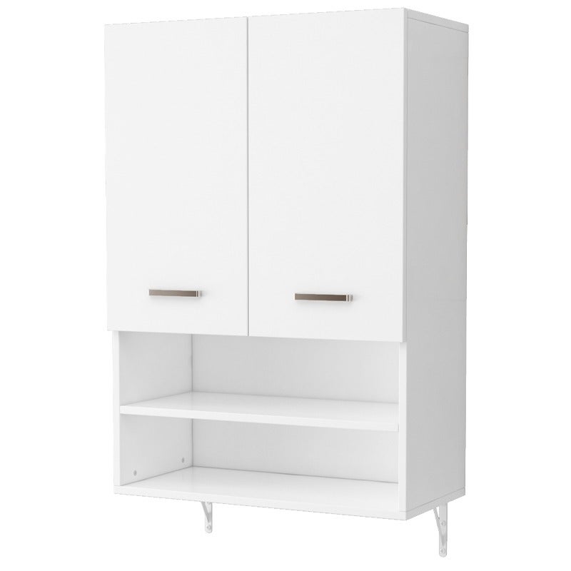 Biała szafka łazienkowa wisząca ścienna loft 64 cm