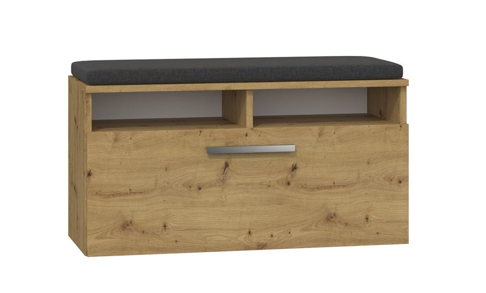 Szafka Na Buty Topeshop Riva Dąb Artisan 35x85x45 cm 1 szt.