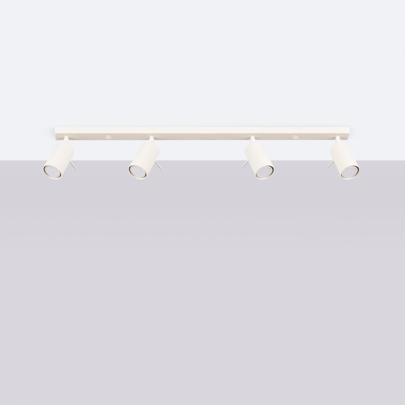 Plafon BRIIX 4L beżowy LED 4000K - 81x6x17cm Sollux