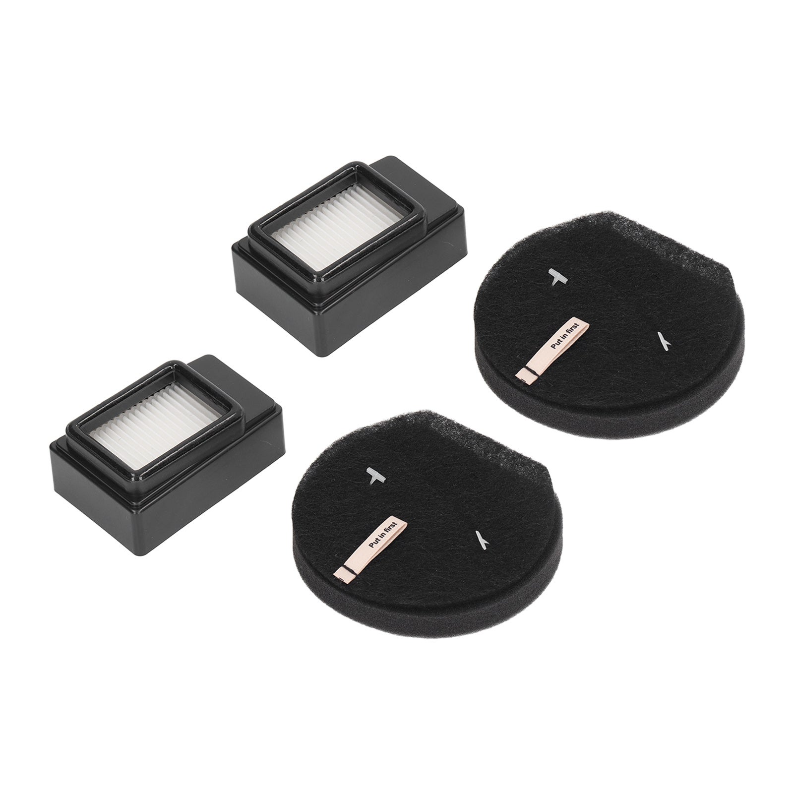 2 zestawy filtrów do odkurzaczy z zamiennikiem bawełny dla Bissell ICON Pet 2792 1621427 621616 1621064