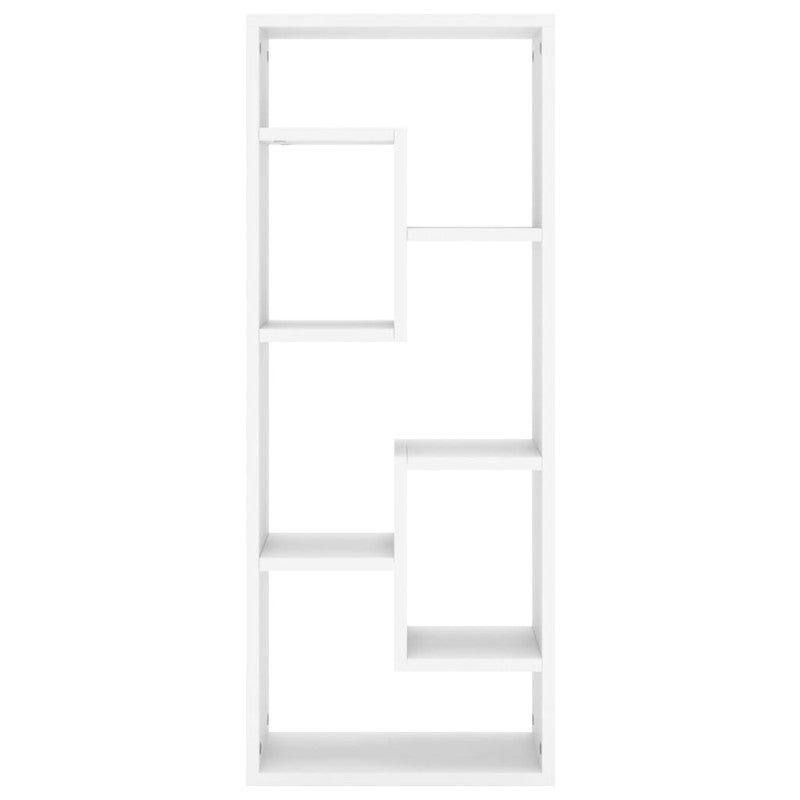 Étagère murale Blanc 36x16x90 cm Bois d ingénierie - 4