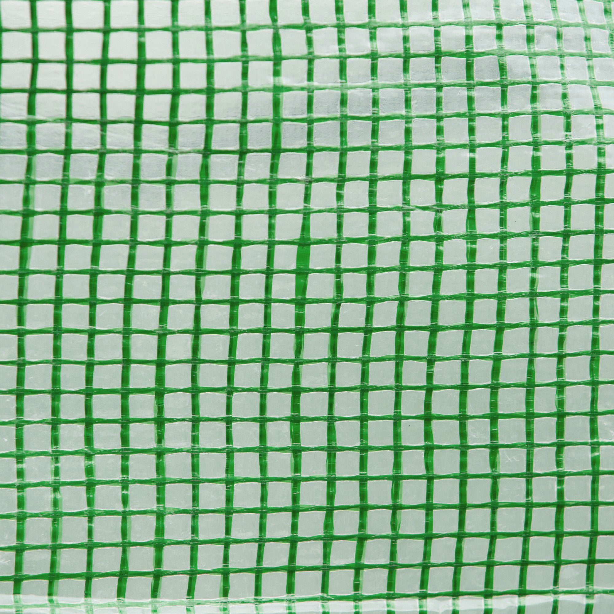 Serre à tomates en plastique, serre tunnel à film, châssis froid avec fenêtre, verte, 350 x 200 x 200 cm - 7