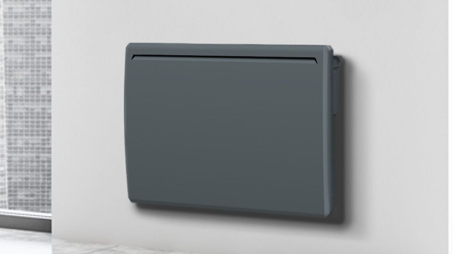 Radiateur Électrique LCD Céramique Gris Anthracite 1000W - 3
