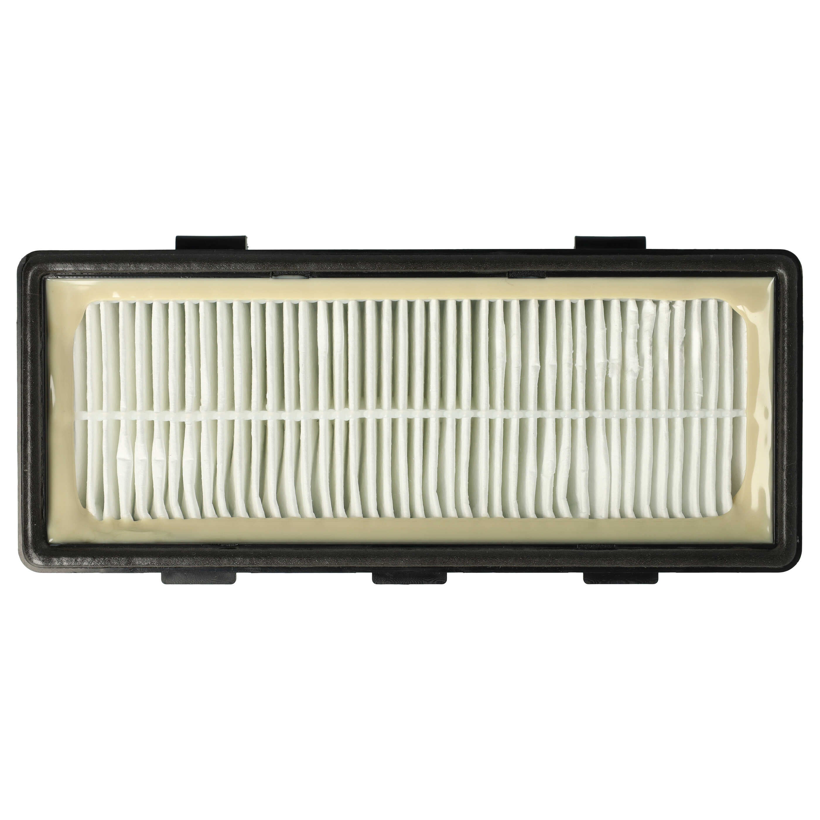 vhbw 1x filtre compatible avec Kärcher T15/1+ESB28 Prof., T15/1 HEPA+ESB 28, T 15/1 HEPA aspirateur - Filtre HEPA noir / blanc - 2