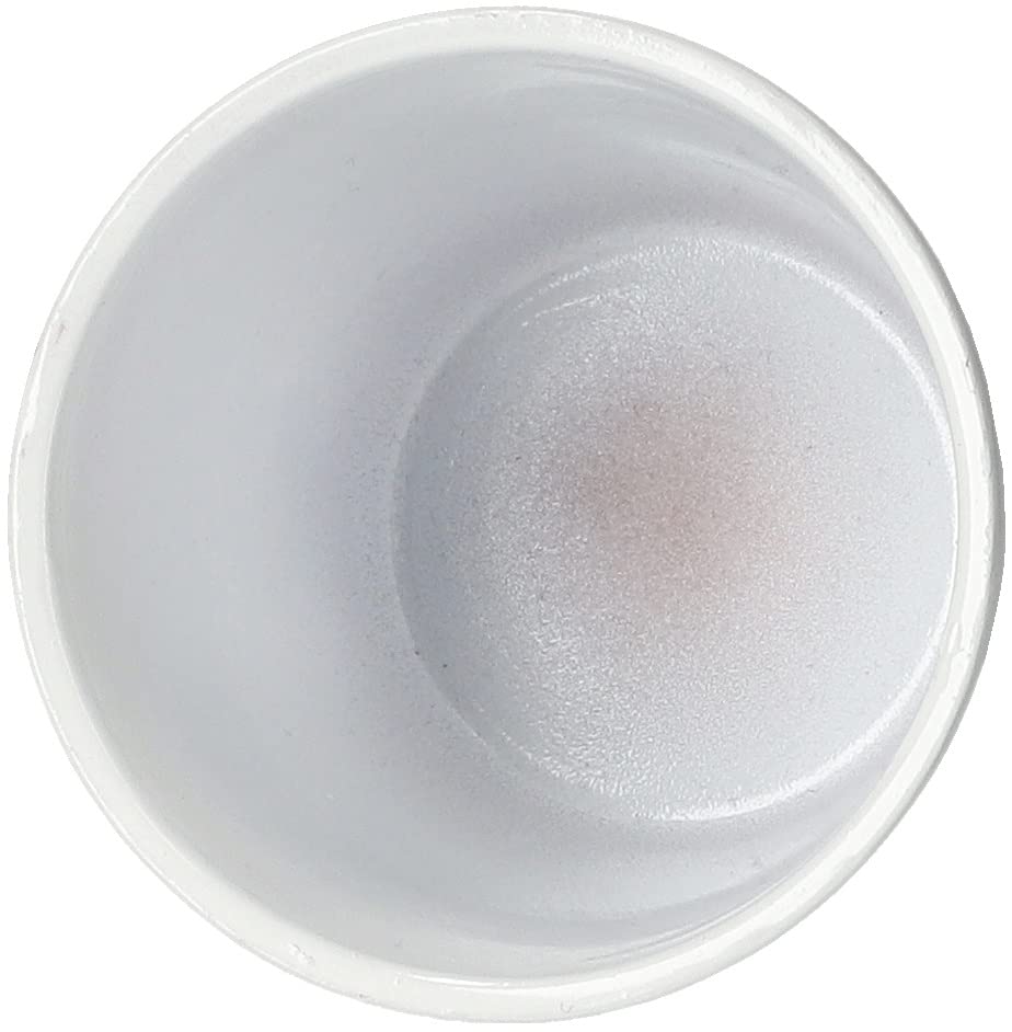 Zestaw 2x doniczka donica osłonka ceramiczna na kwiaty rośliny biała fi 9cm - KOTARBAU - 6