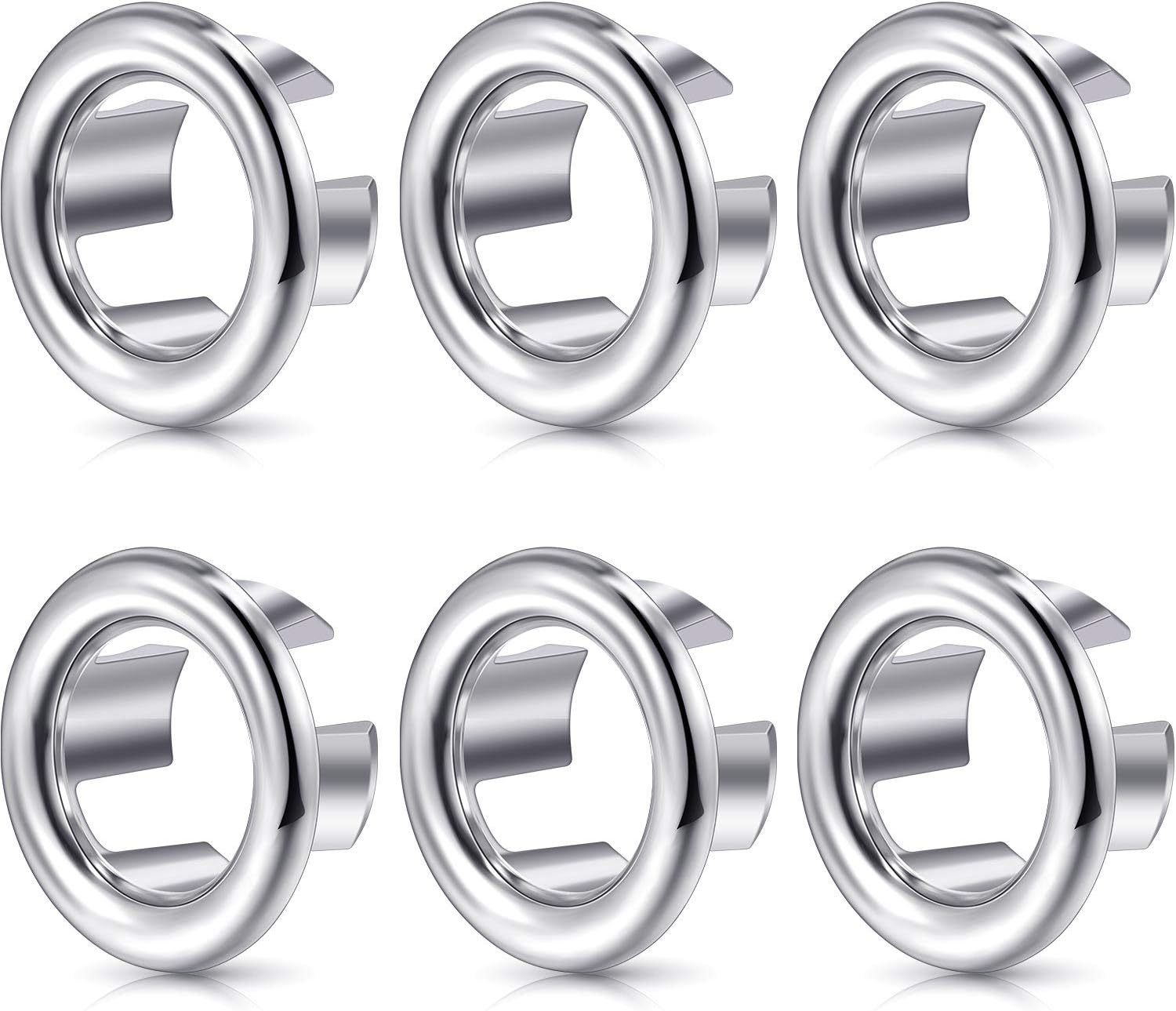 Anneau de débordement d'évier, Anneau de vidange d'évier de cuisine, Bouchon de salle de bain d'évier de rechange ovale 4X, Couvercle de trop- plein de | Leroy Merlin